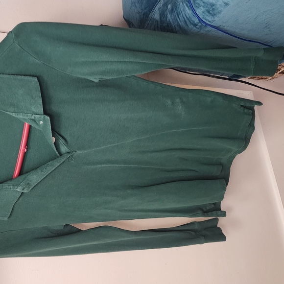 Aeropostale Long Sleeve Uniform Piqué Polo - Picture 5 of 8